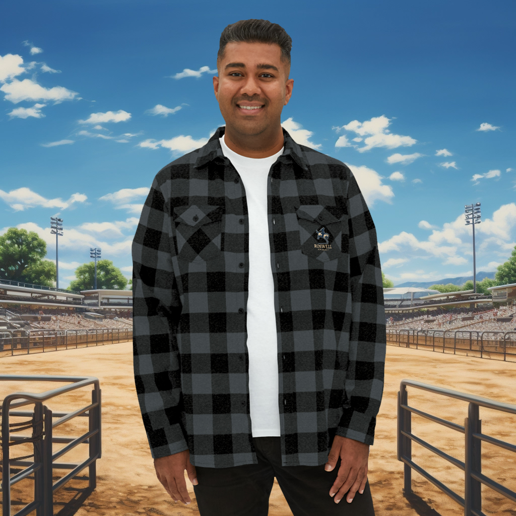Roswell Bucking Bronco New Mexico Flannel Shirts