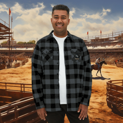 Ruidoso Bucking Bronco New Mexico Flannel Shirts