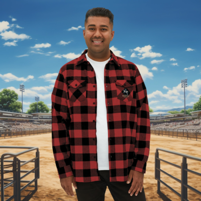 Ruidoso Bucking Bronco New Mexico Flannel Shirt