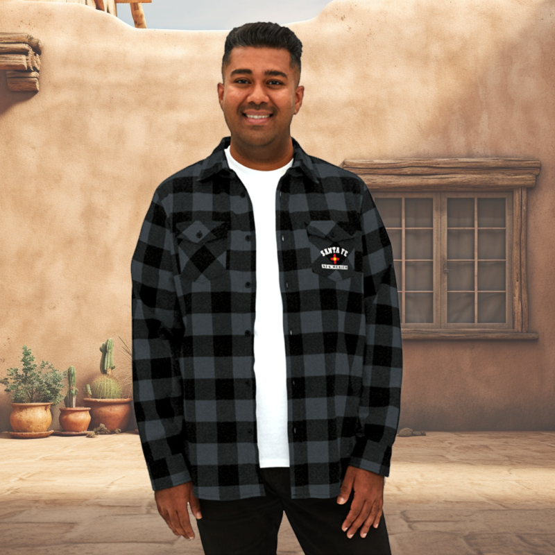 Santa Fe New Mexico Flannel